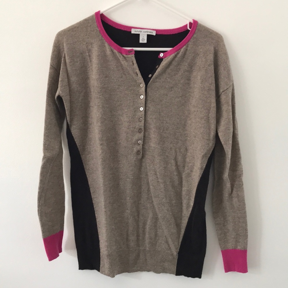 Autumn cashmere sweater